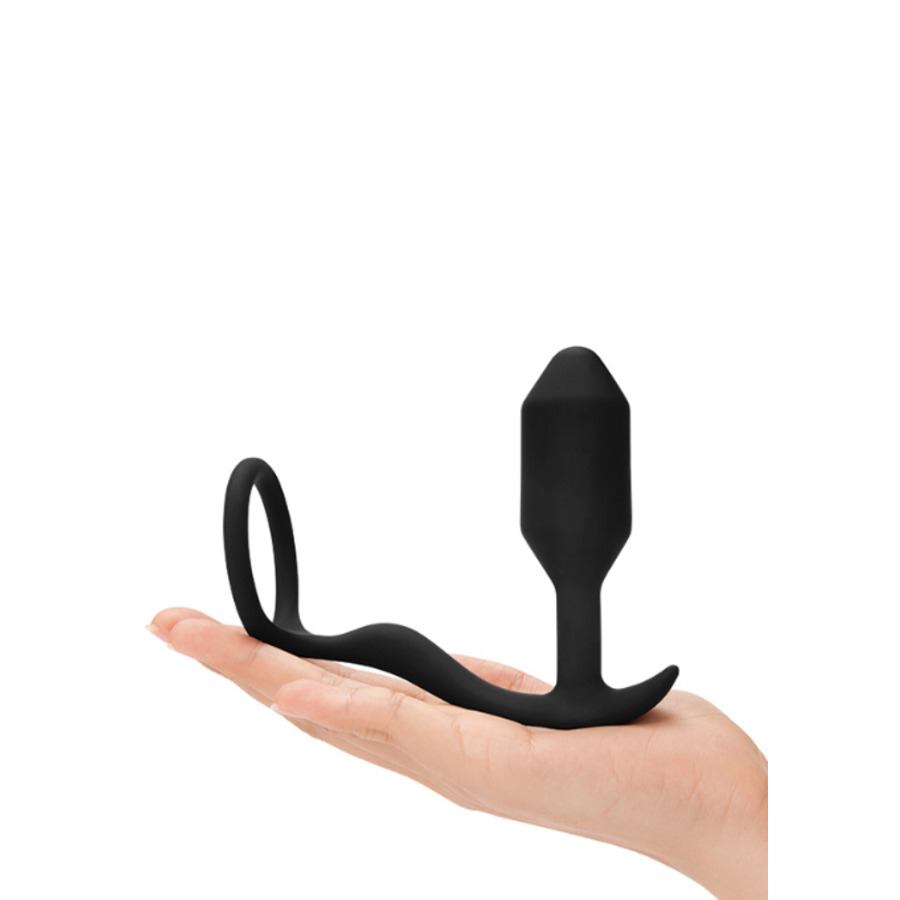 B-Vibe - Snug & Tug Prostaat Massager Met Penisring Anale Speeltjes